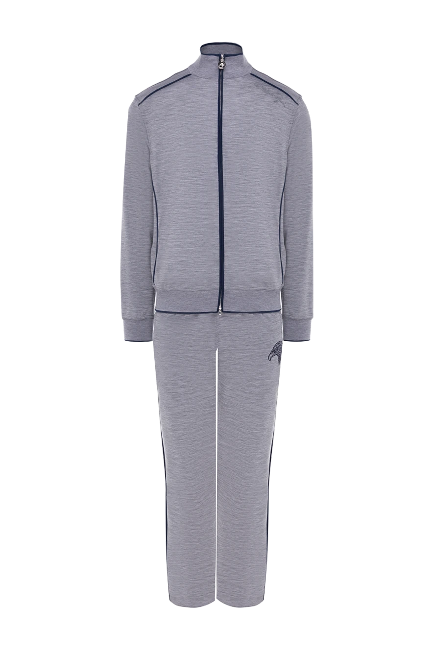 Stefano Ricci костюм прогулочный из шерсти и полиамида серый мужской 175834 - фото 1