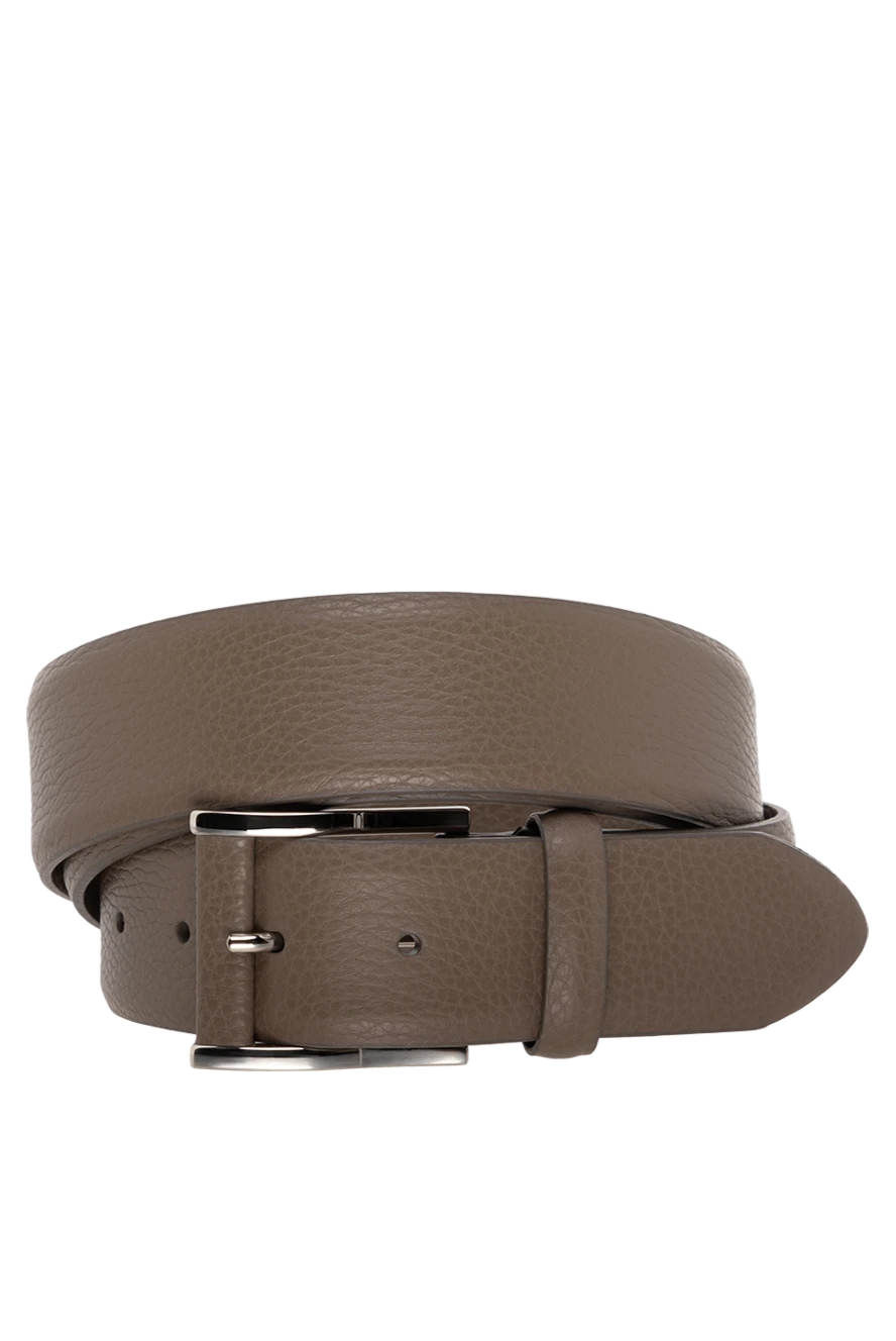 Cesare di Napoli man men's leather belt, beige купить с ценами и фото 175890 - photo 1