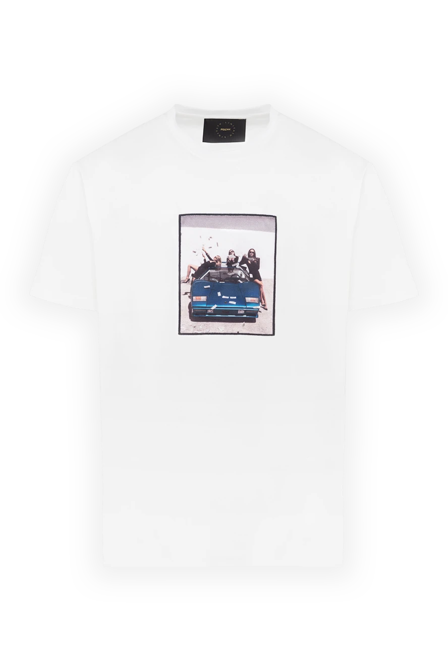 Limitato man white cotton t-shirt for men купить с ценами и фото 176006 - photo 1