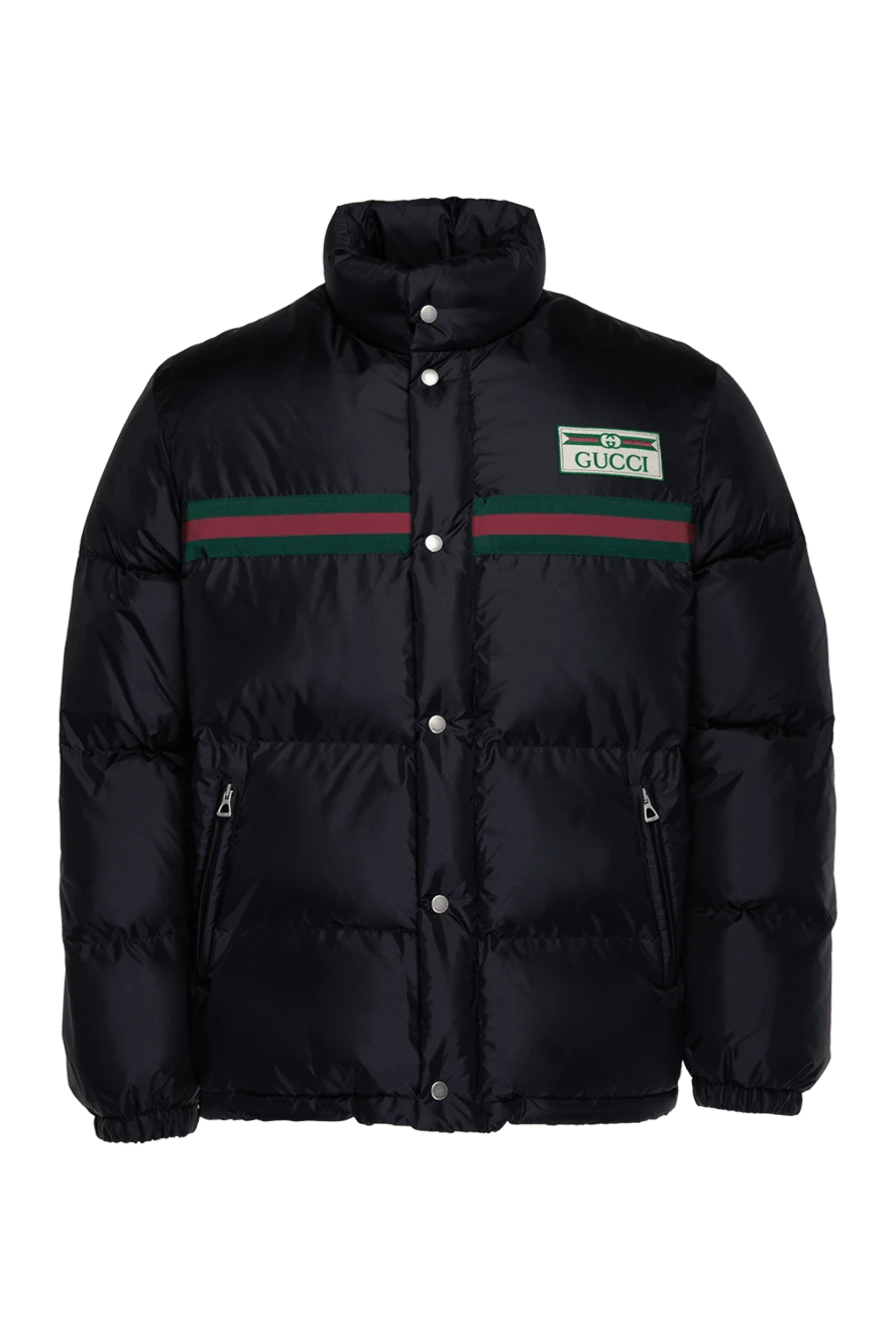 Gucci man black polyamide down jacket for men купить с ценами и фото 176018 - photo 1