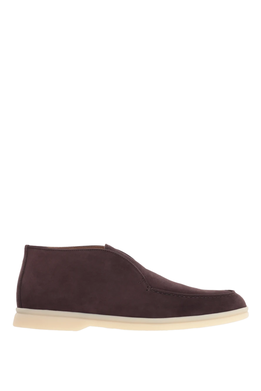 Loro Piana woman brown nubuck deserts for women купить с ценами и фото 176025 - photo 1