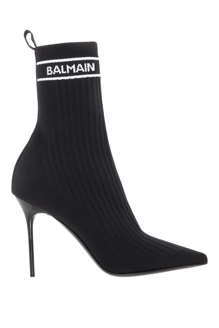 Balmain woman black polyester and elastane shoes for women купить с ценами и фото 176050 - photo 1