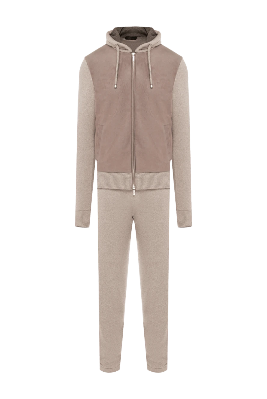 Cesare di Napoli man beige men's walking suit купить с ценами и фото 176110 - photo 1