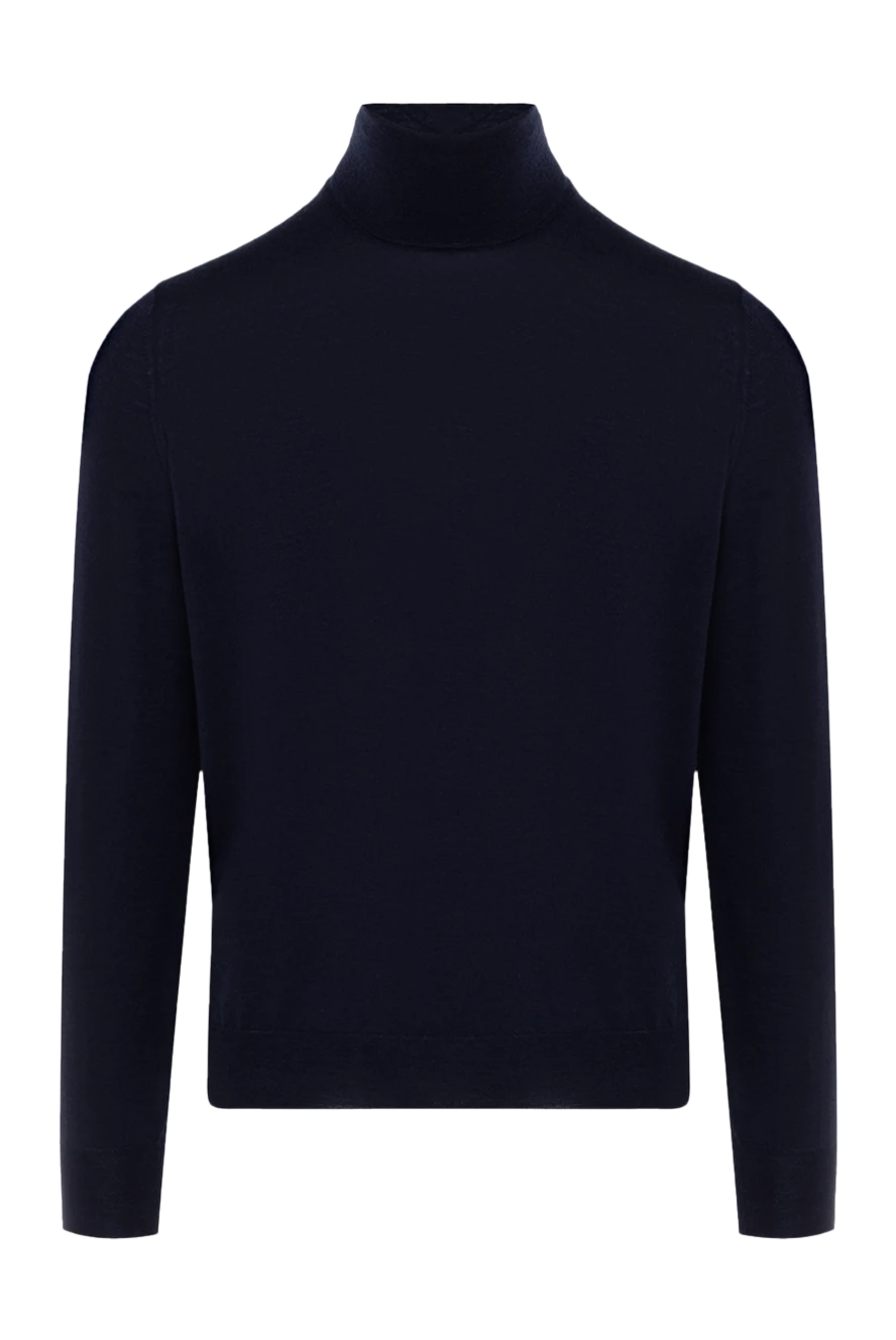 Brunello Cucinelli қара түсті еркектерге арналған кашемир және жүн гольфы 176128 - фото 1