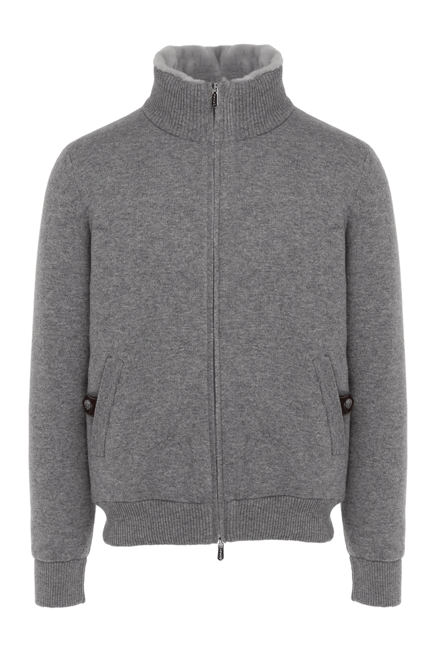 Svevo man men's cashmere cardigan gray купить с ценами и фото 176193 - photo 1