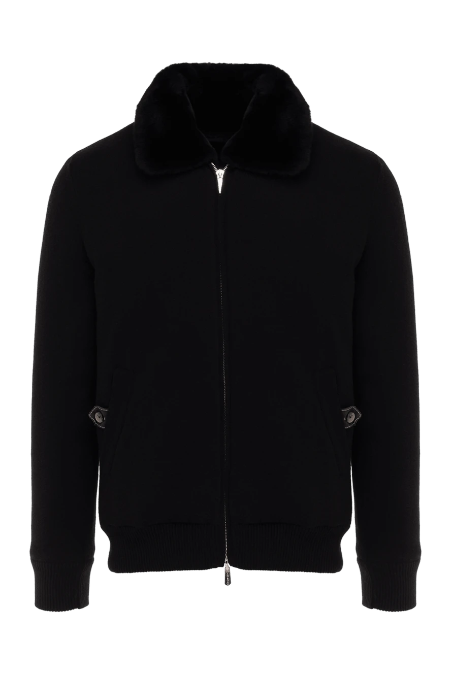 Svevo man cashmere cardigan for men black купить с ценами и фото 176196 - photo 1