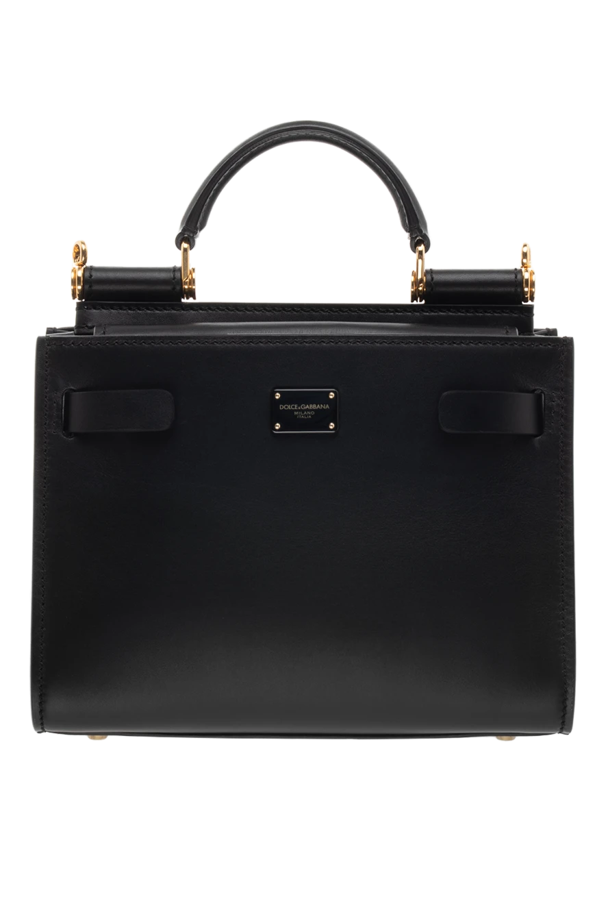 Dolce & Gabbana woman women's black leather bag купить с ценами и фото 176275 - photo 1