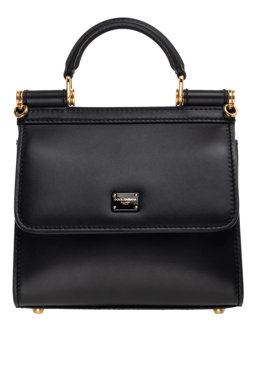 Dolce & Gabbana woman women's black genuine leather bag купить с ценами и фото 176277 - photo 1