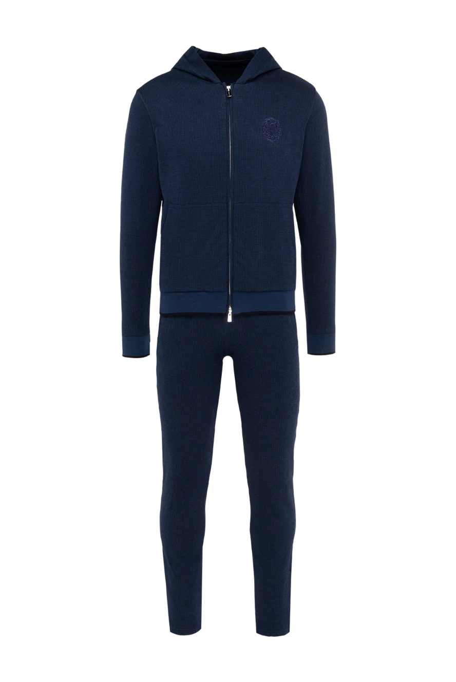 Roger Pinault man men's blue walking suit made of cotton купить с ценами и фото 176308 - photo 1