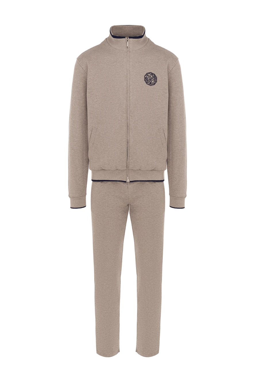 Roger Pinault man beige men's cotton walking suit купить с ценами и фото 176320 - photo 1