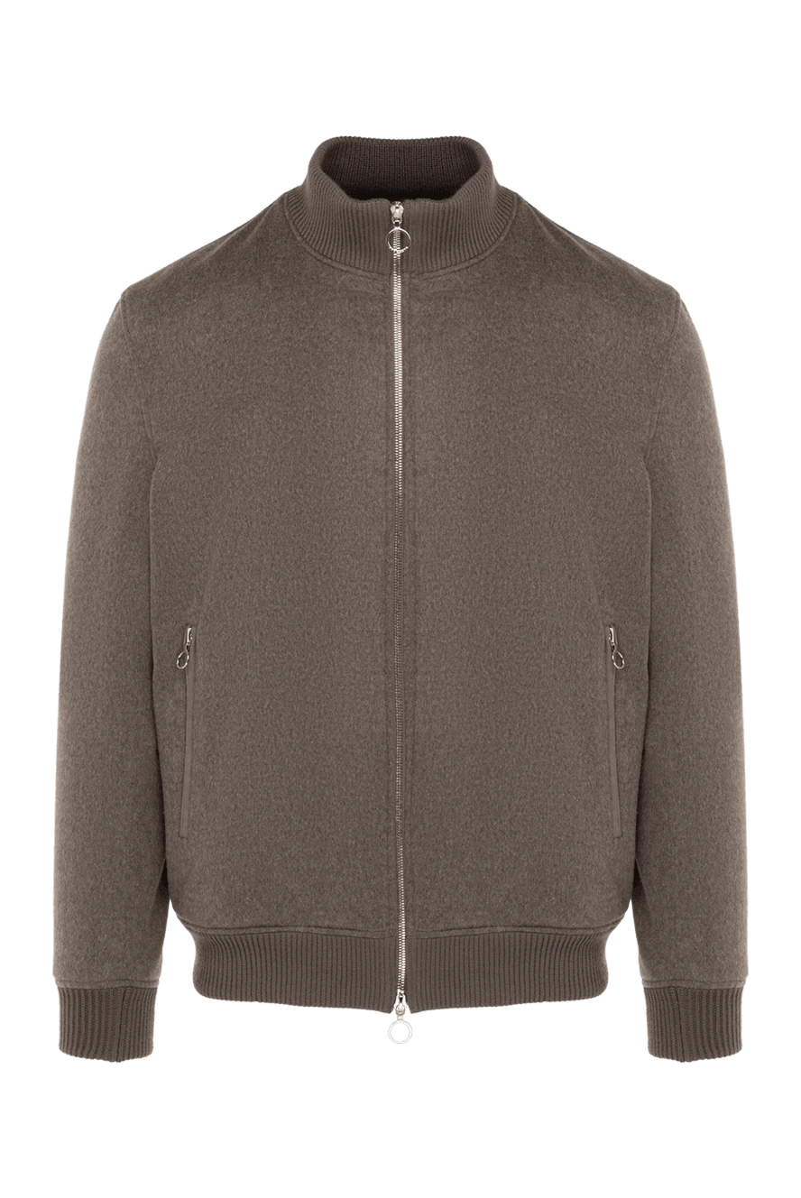 Seraphin биік жағалы ерлер қоңыр кашемирден жасалған бомбардир күртешесі
176364 - фото 1