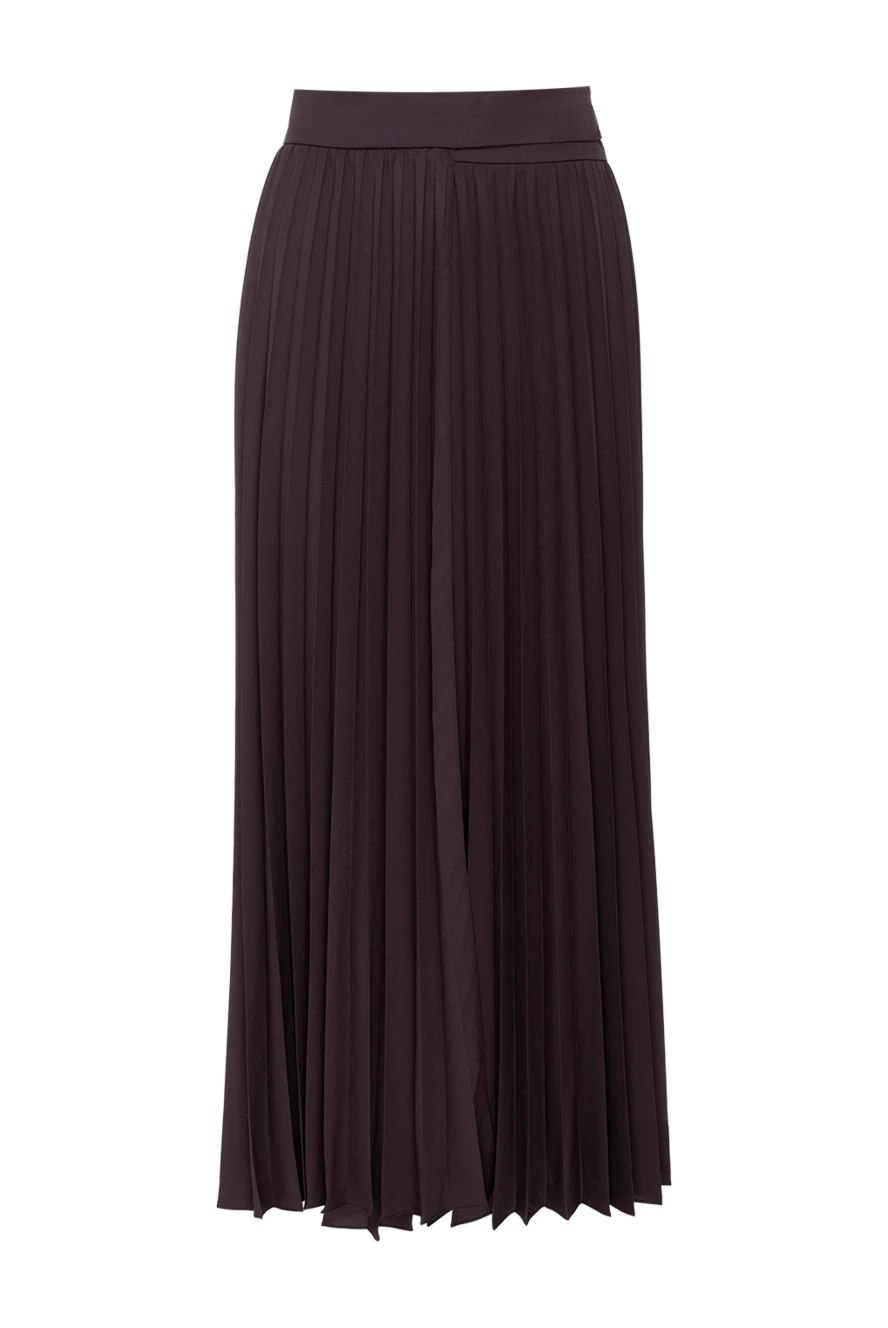 P.A.R.O.S.H. woman women's brown polyester skirt купить с ценами и фото 176380 - photo 1