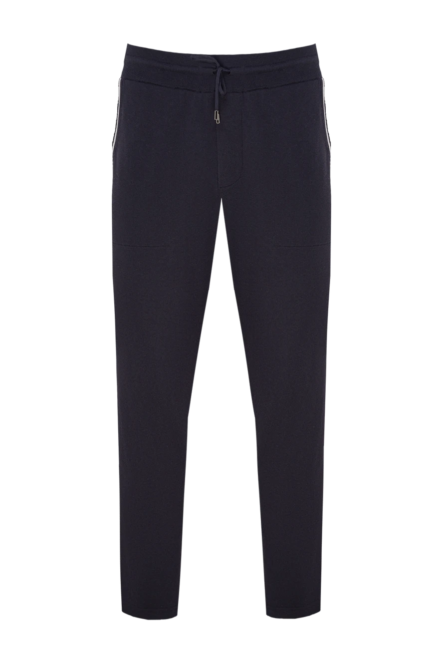 Loro Piana man men's black trousers купить с ценами и фото 176400 - photo 1