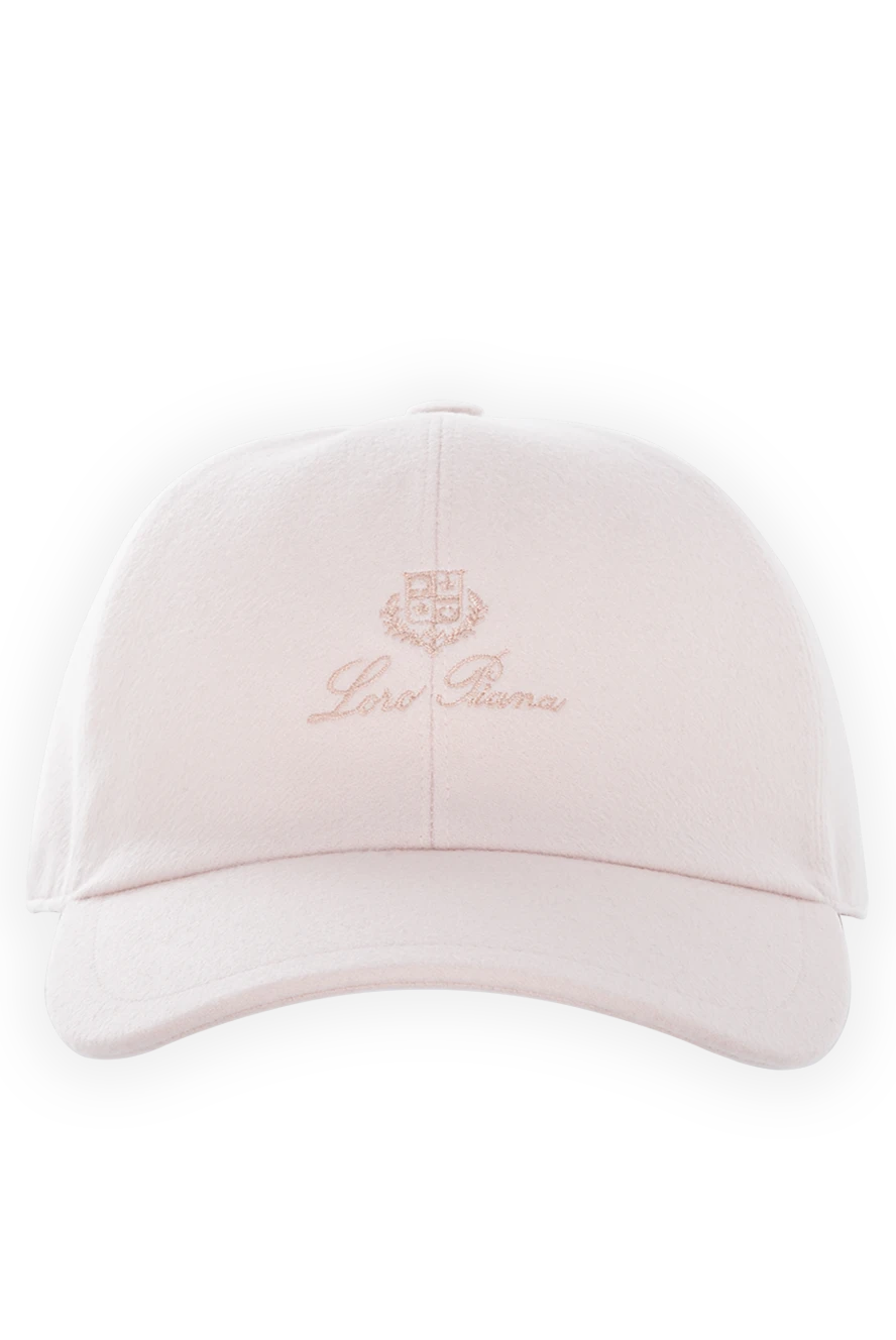 Loro Piana man men's cashmere cap, pink купить с ценами и фото 176410 - photo 1