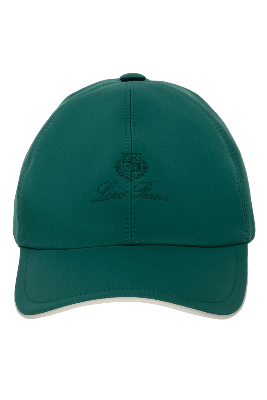 Loro Piana man men's polyester cap green купить с ценами и фото 176413 - photo 1