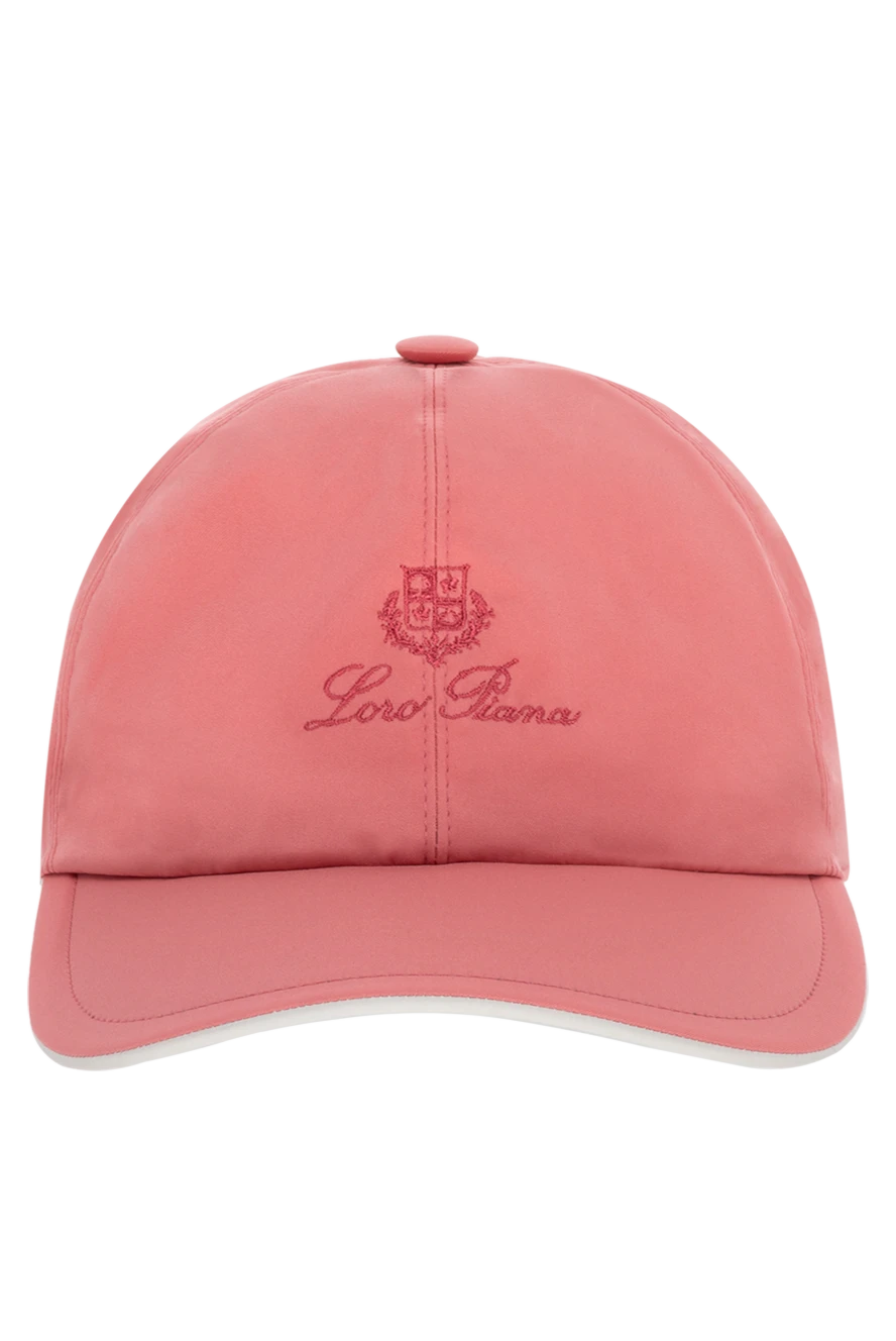 Loro Piana man men's polyester cap pink купить с ценами и фото 176414 - photo 1