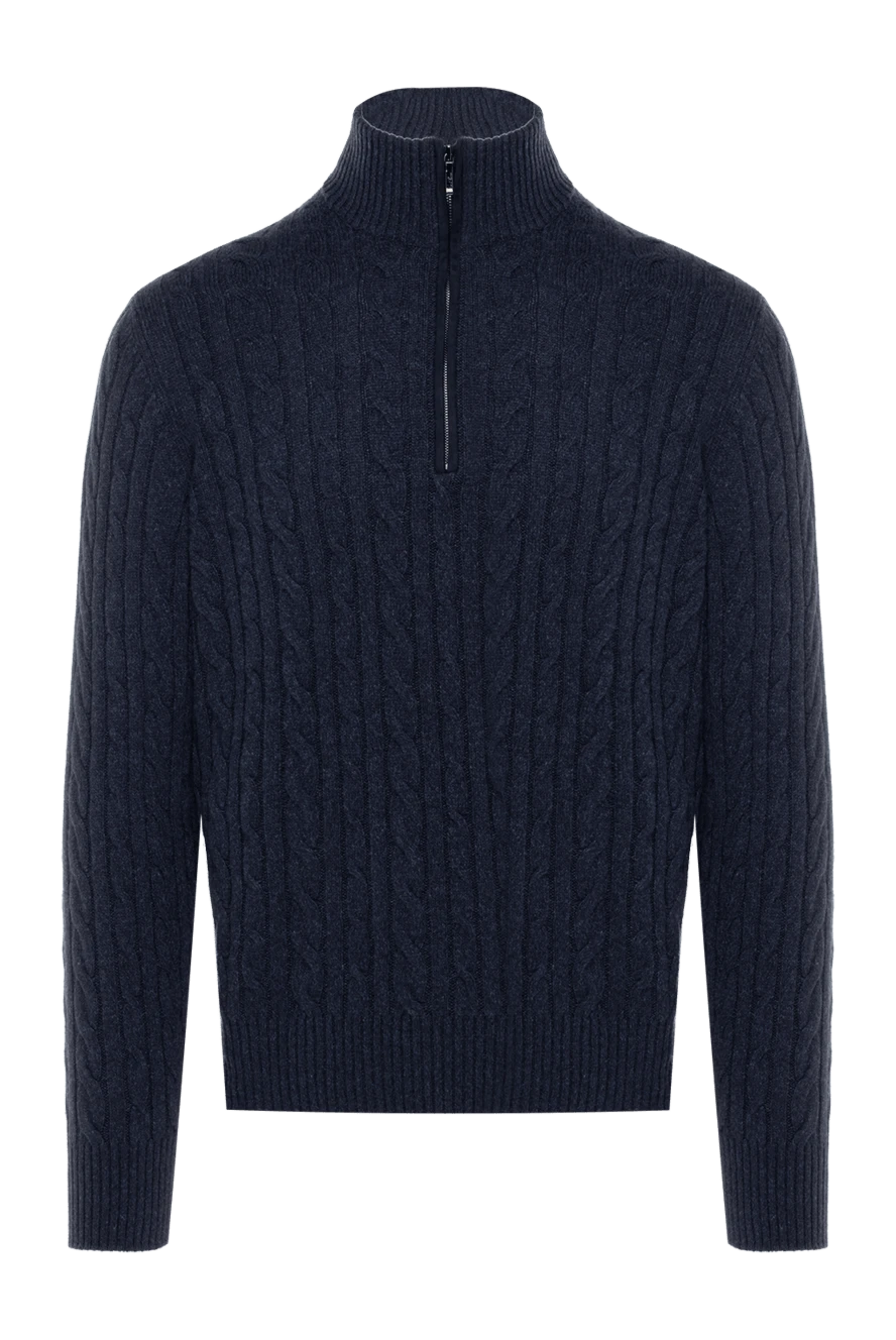 Loro Piana man men's cashmere blue купить с ценами и фото 176417 - photo 1