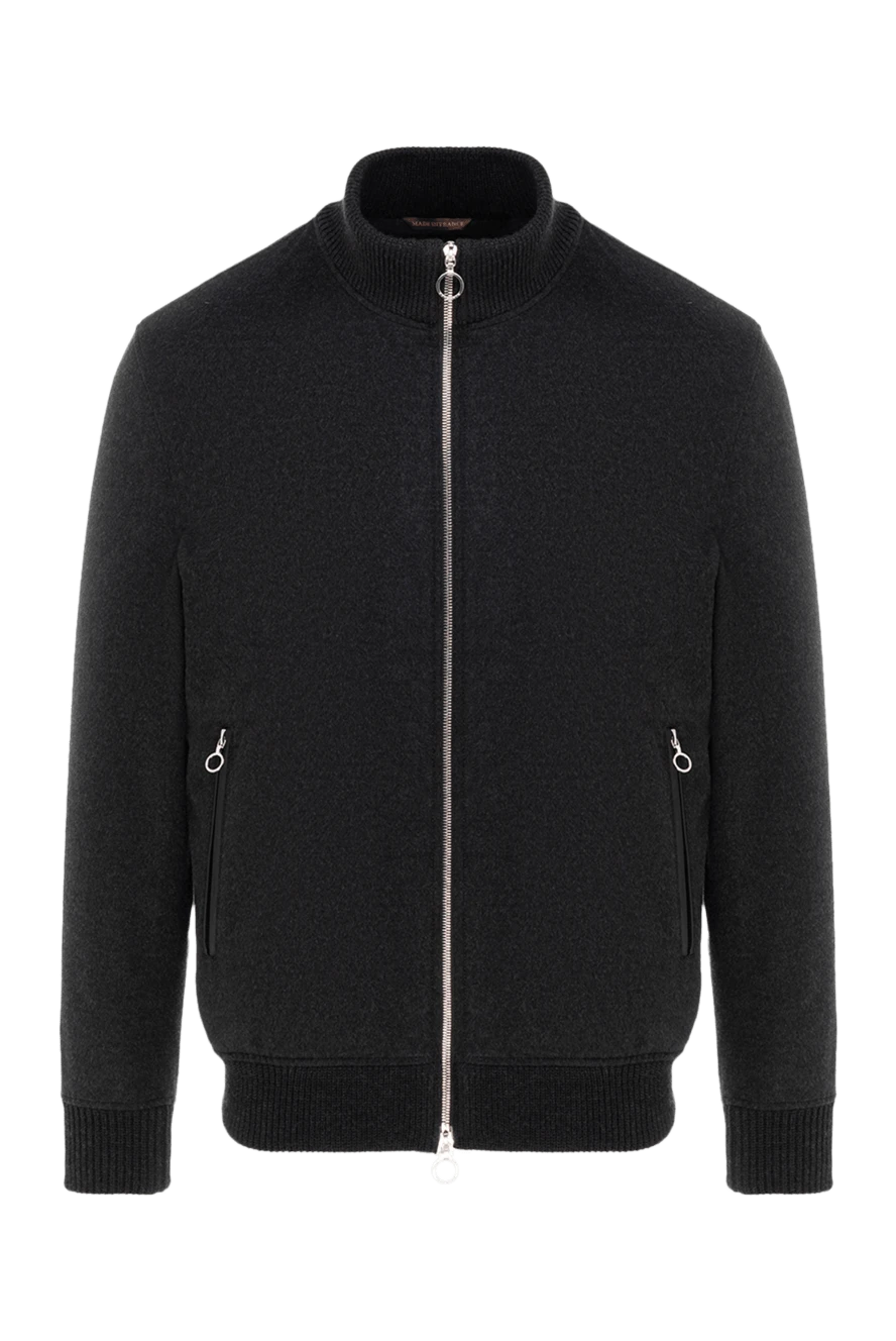 Seraphin куртка из кашемира и шелка серая мужская 176715 - фото 1