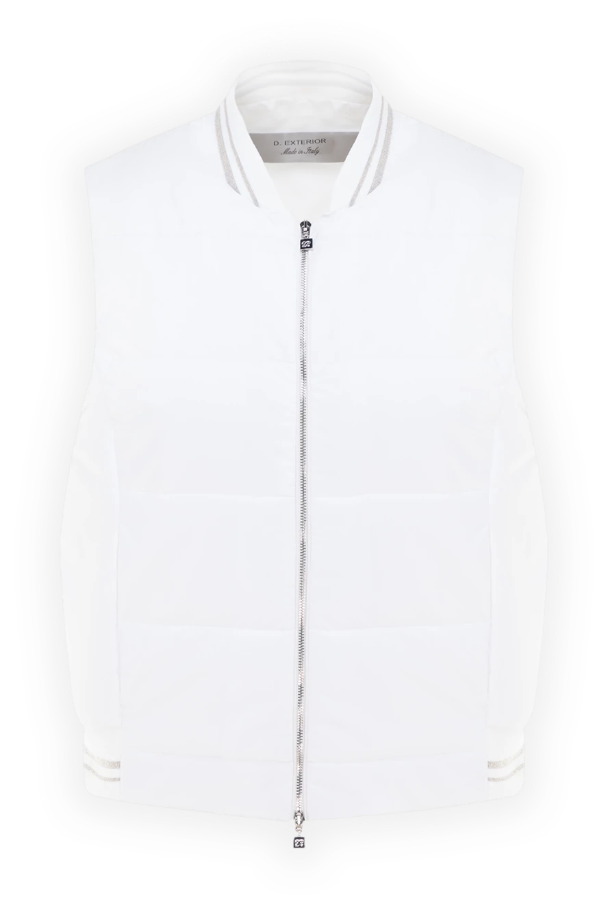 D.Exterior woman women's white viscose and polyamide vest купить с ценами и фото 176756 - photo 1