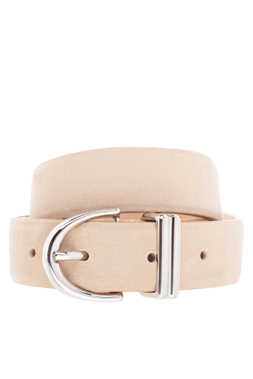 Khaite woman genuine leather belt for women, beige купить с ценами и фото 176797 - photo 1