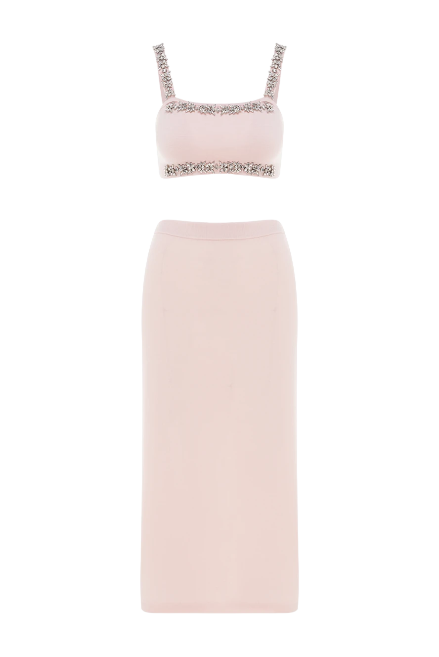 Zimmermann костюм с юбкой женский розовый 176803 - фото 1