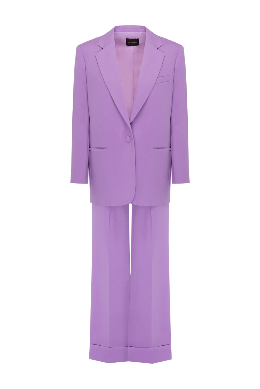 The Andamane woman women's purple suit with polyester trousers купить с ценами и фото 176851 - photo 1