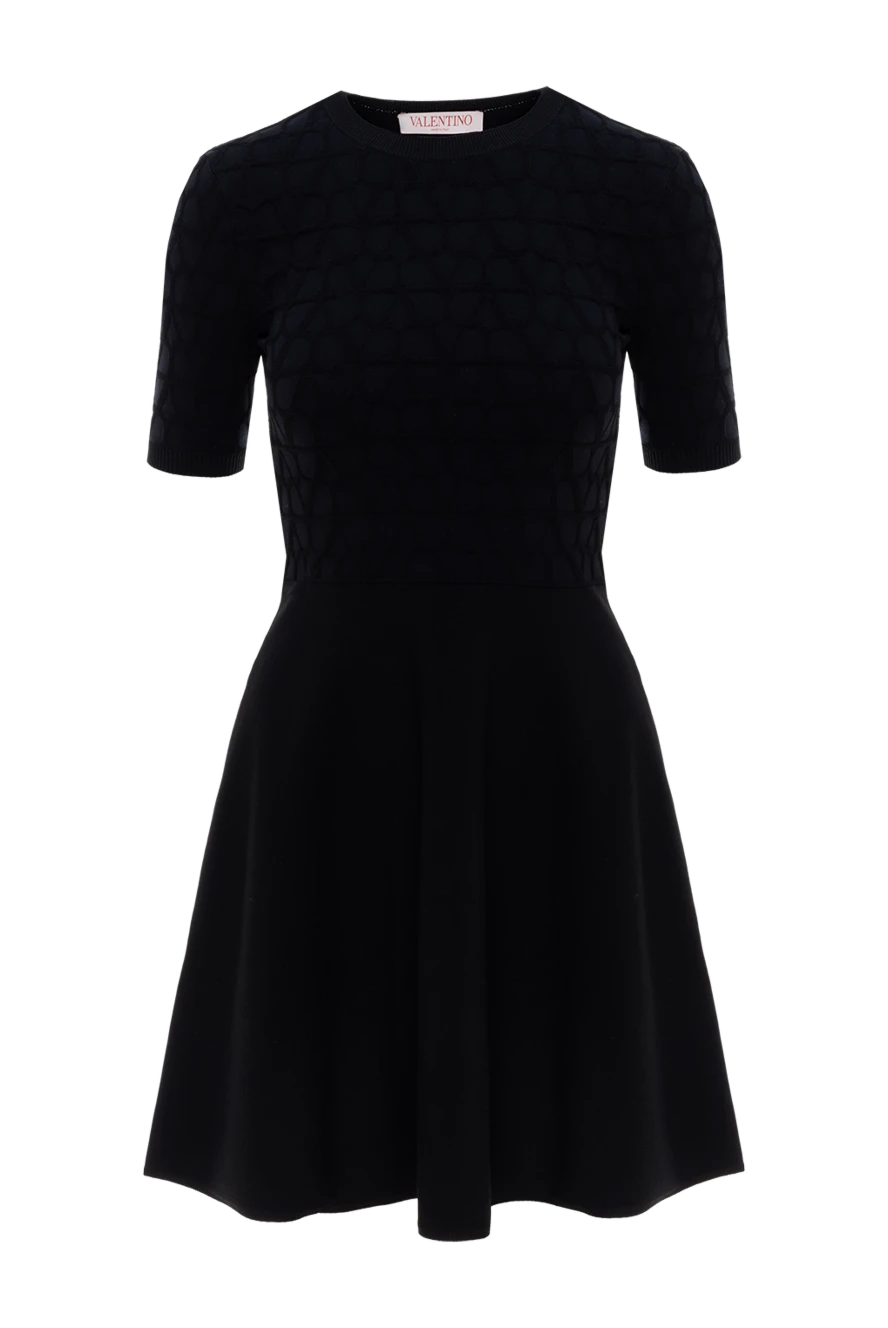 Valentino woman women's black dress купить с ценами и фото 176970 - photo 1