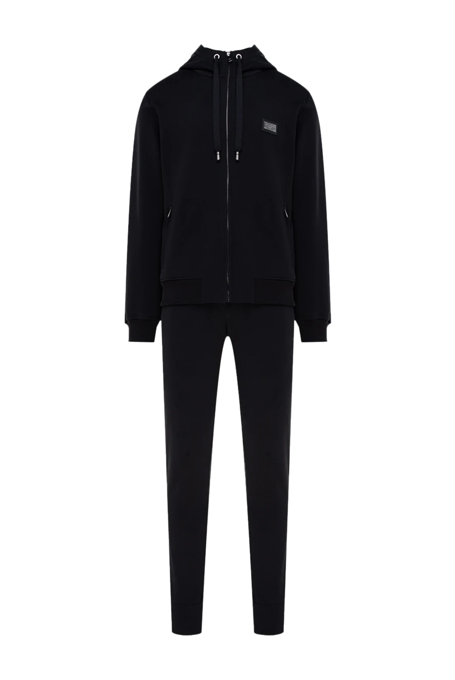 Dolce & Gabbana man men's black walking suit made of cotton купить с ценами и фото 177093 - photo 1