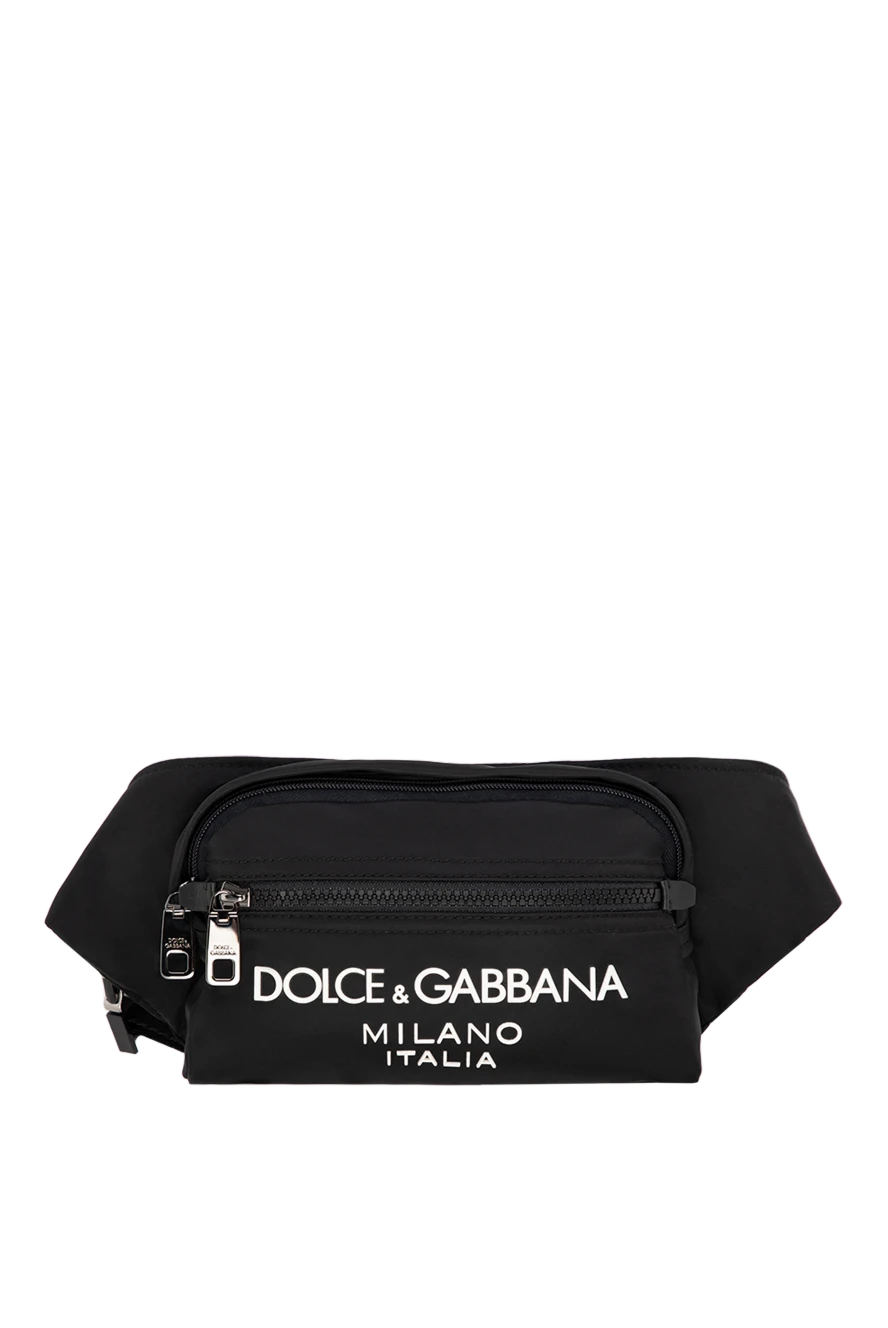 Dolce & Gabbana man belt bag men's black купить с ценами и фото 177112 - photo 1