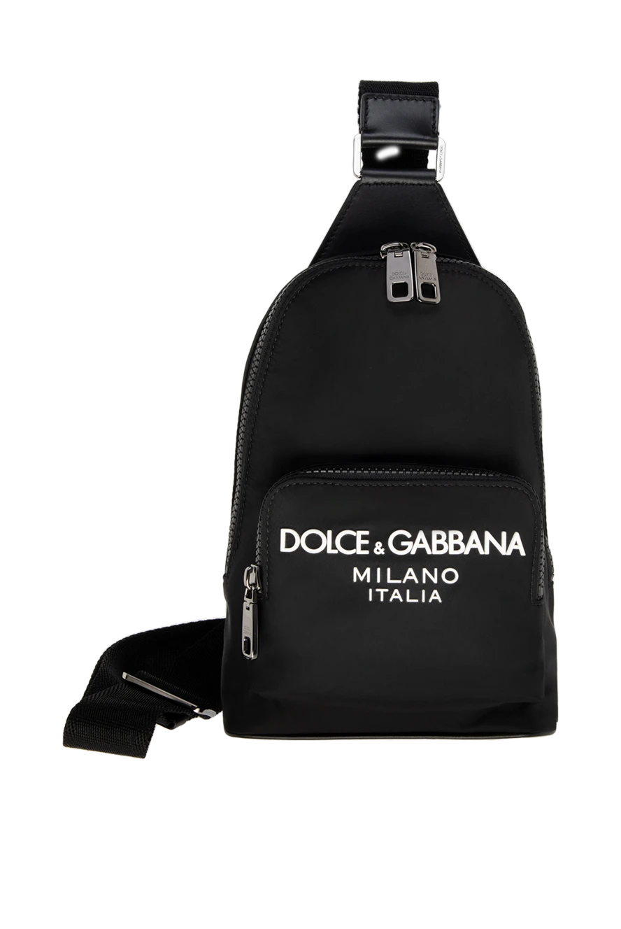 Dolce & Gabbana man men's black shoulder bag купить с ценами и фото 177114 - photo 1