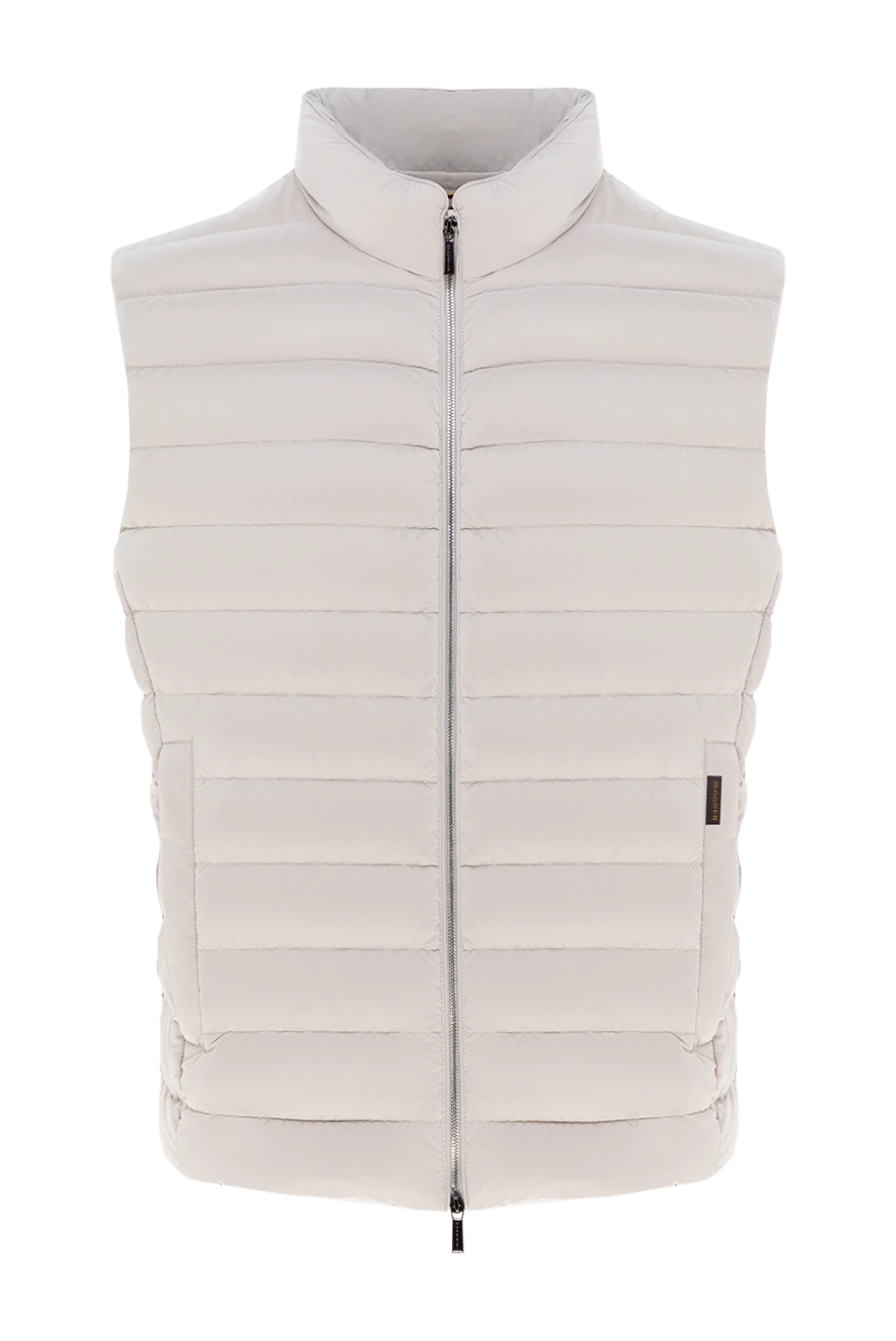 Moorer man beige men's polyester vest купить с ценами и фото 177153 - photo 1