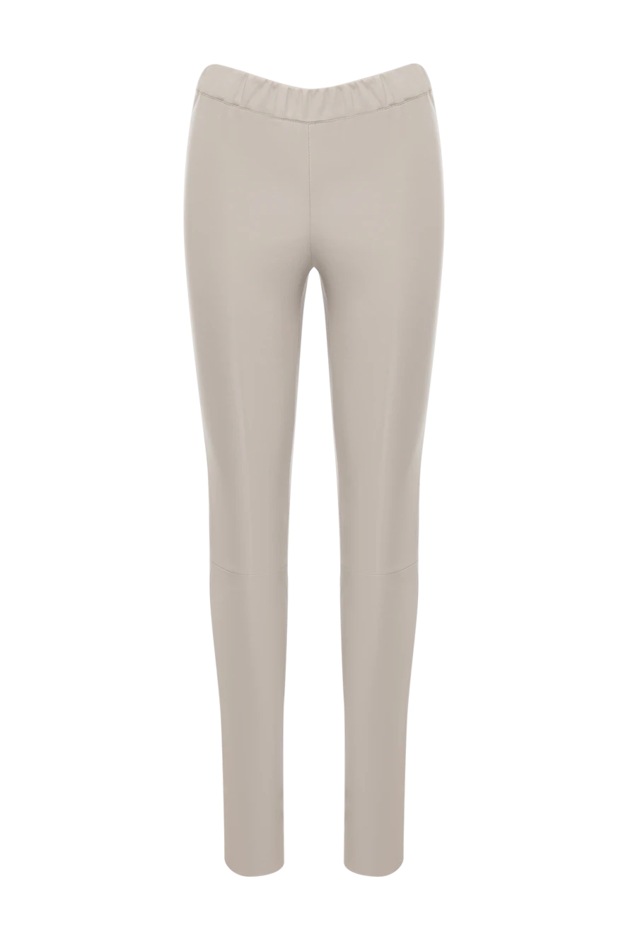 Max&Moi woman women's white genuine leather leggings купить с ценами и фото 177311 - photo 1