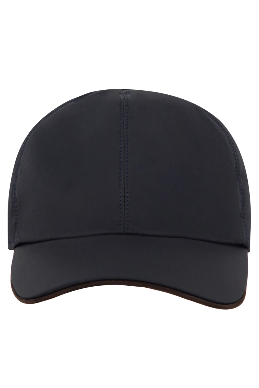 Ermenegildo Zegna man men's polyester cap blue купить с ценами и фото 177333 - photo 1