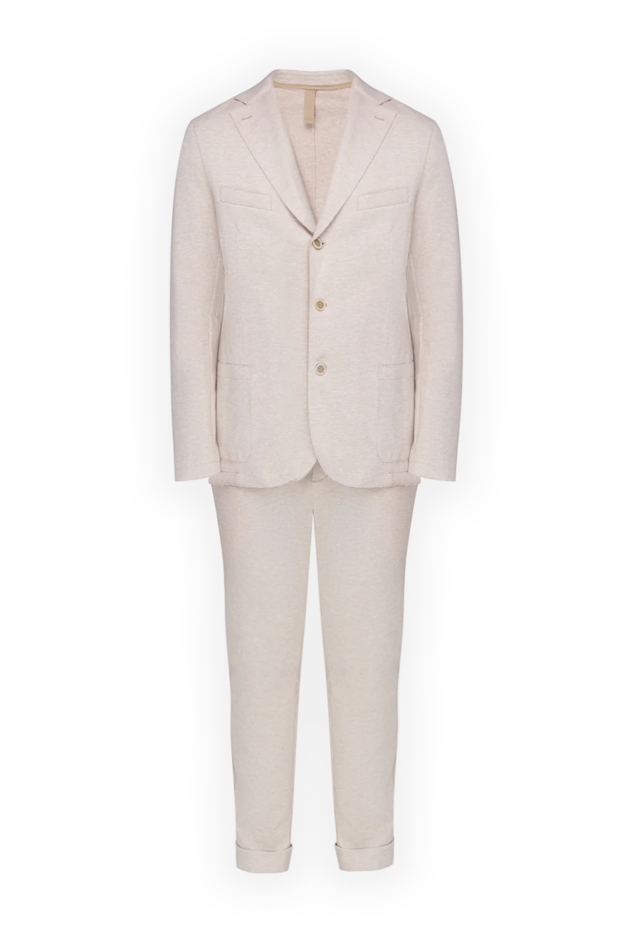 Eleventy man beige men's walking suit купить с ценами и фото 177501 - photo 1