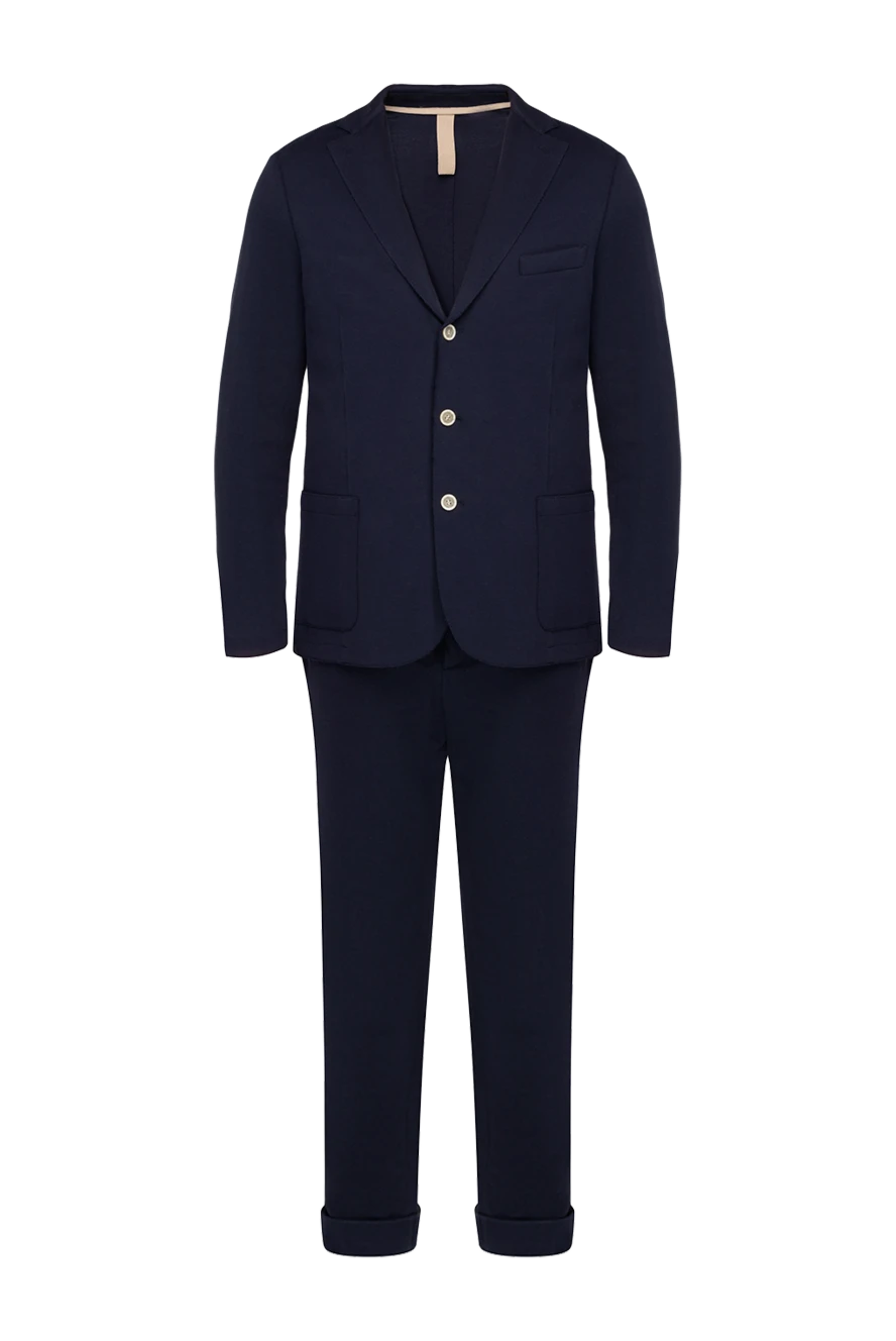 Eleventy man men's blue walking suit купить с ценами и фото 177503 - photo 1