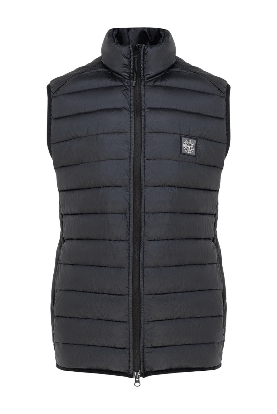 Stone Island man polyamide vest men's blue купить с ценами и фото 177601 - photo 1