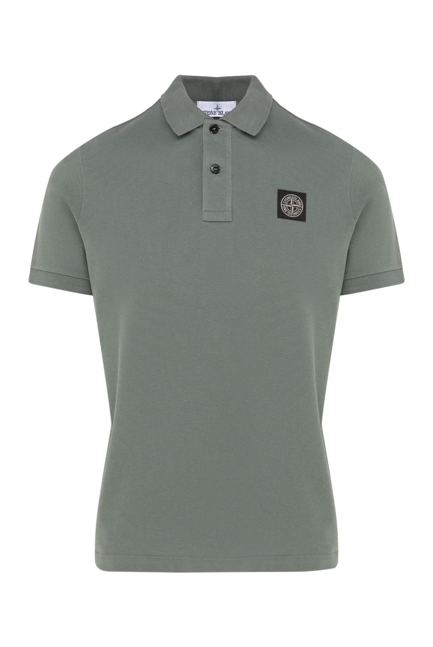 Stone Island man cotton polo men's green купить с ценами и фото 177610 - photo 1