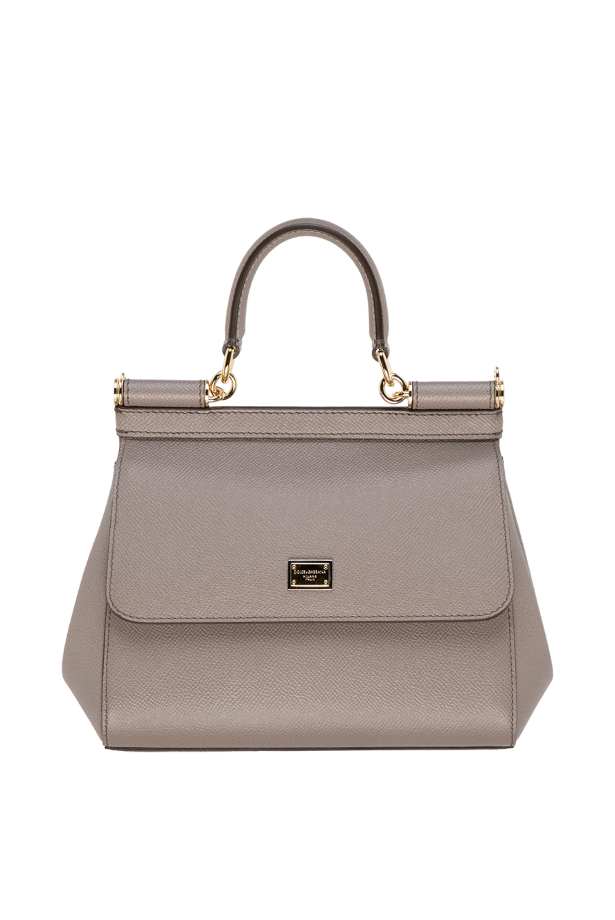 Dolce & Gabbana woman women's white genuine leather bag купить с ценами и фото 177753 - photo 1