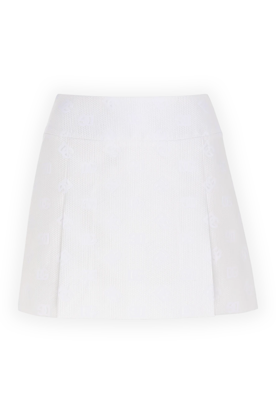 Dolce & Gabbana woman women's white mini skirt купить с ценами и фото 177767 - photo 1