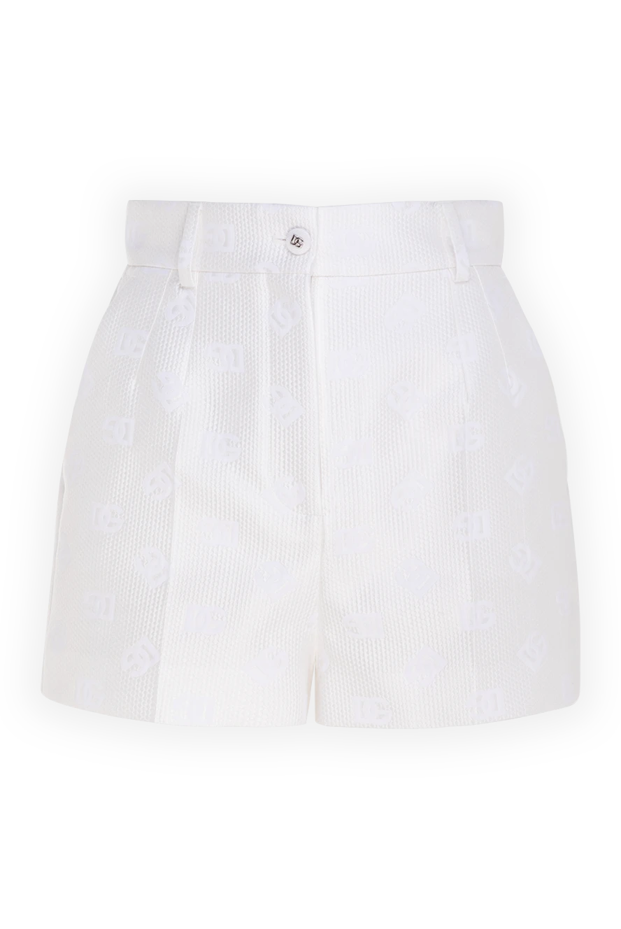 Dolce & Gabbana woman women's white shorts купить с ценами и фото 177773 - photo 1