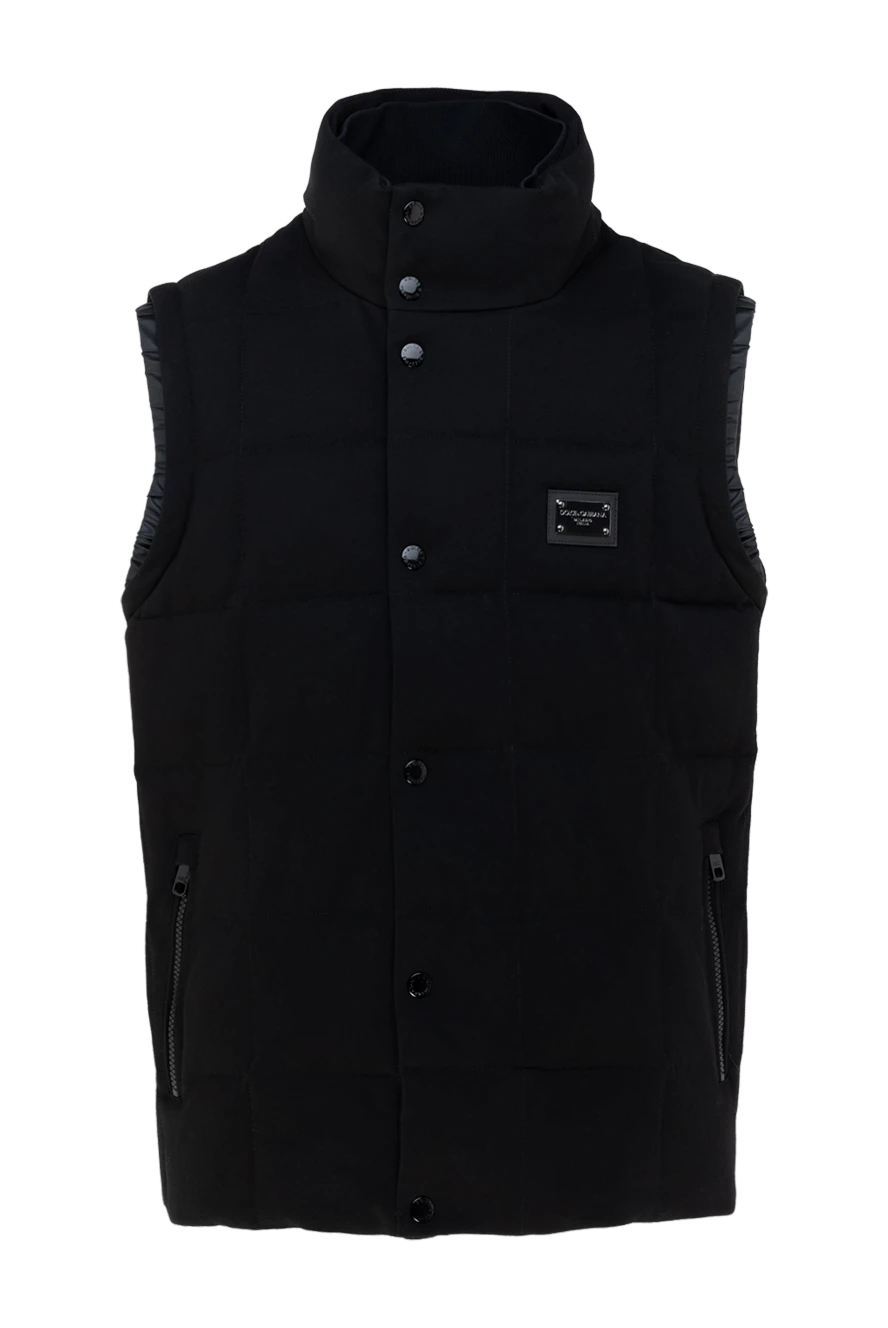 Dolce & Gabbana man men's black vest купить с ценами и фото 177788 - photo 1