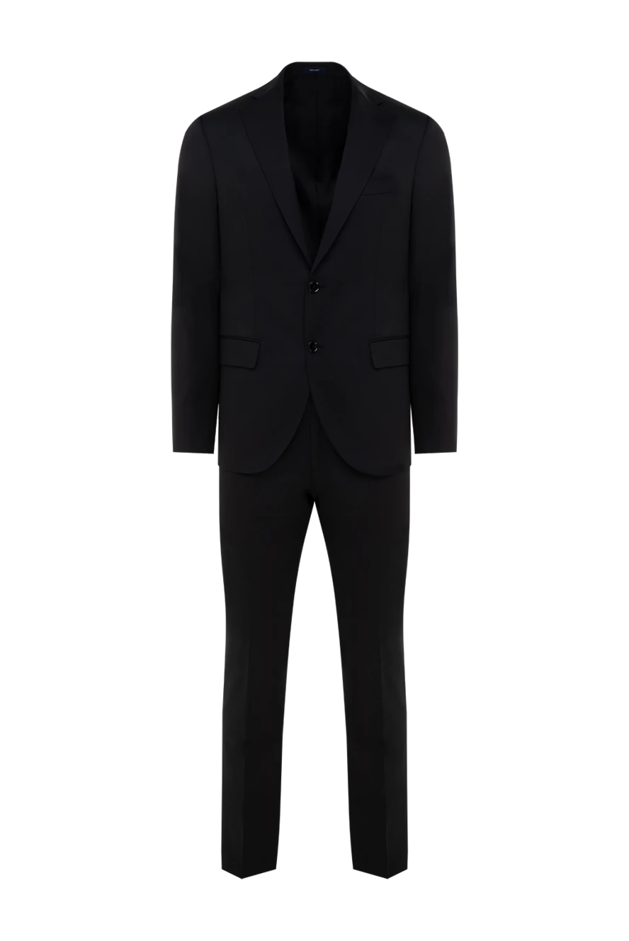 Sartoria Latorre man men's black wool suit купить с ценами и фото 177828 - photo 1