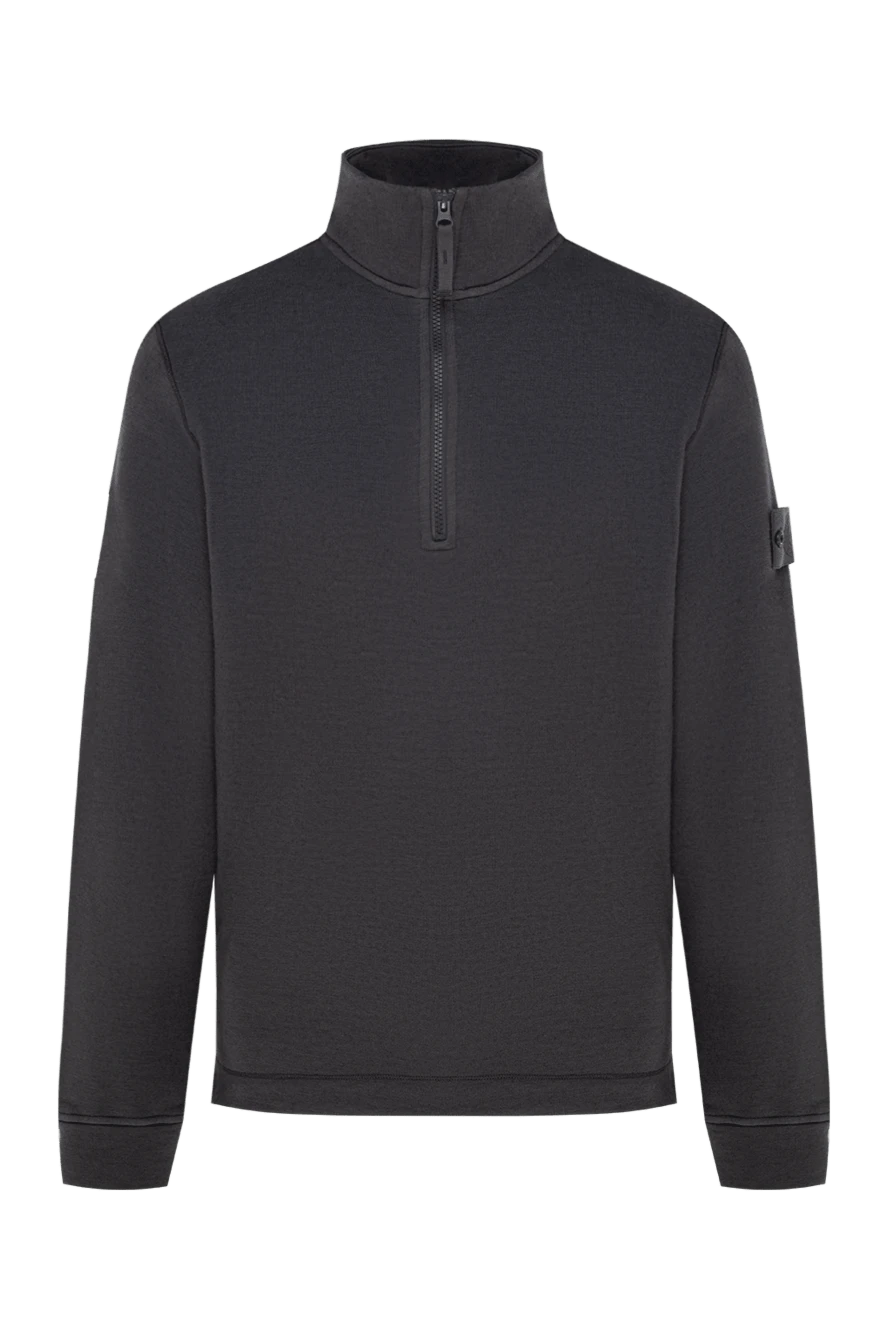 Stone Island man sweatshirt men's gray купить с ценами и фото 177920 - photo 1