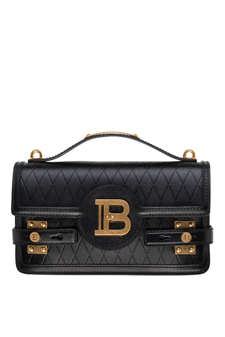 Balmain woman women's black calfskin bag купить с ценами и фото 177965 - photo 1