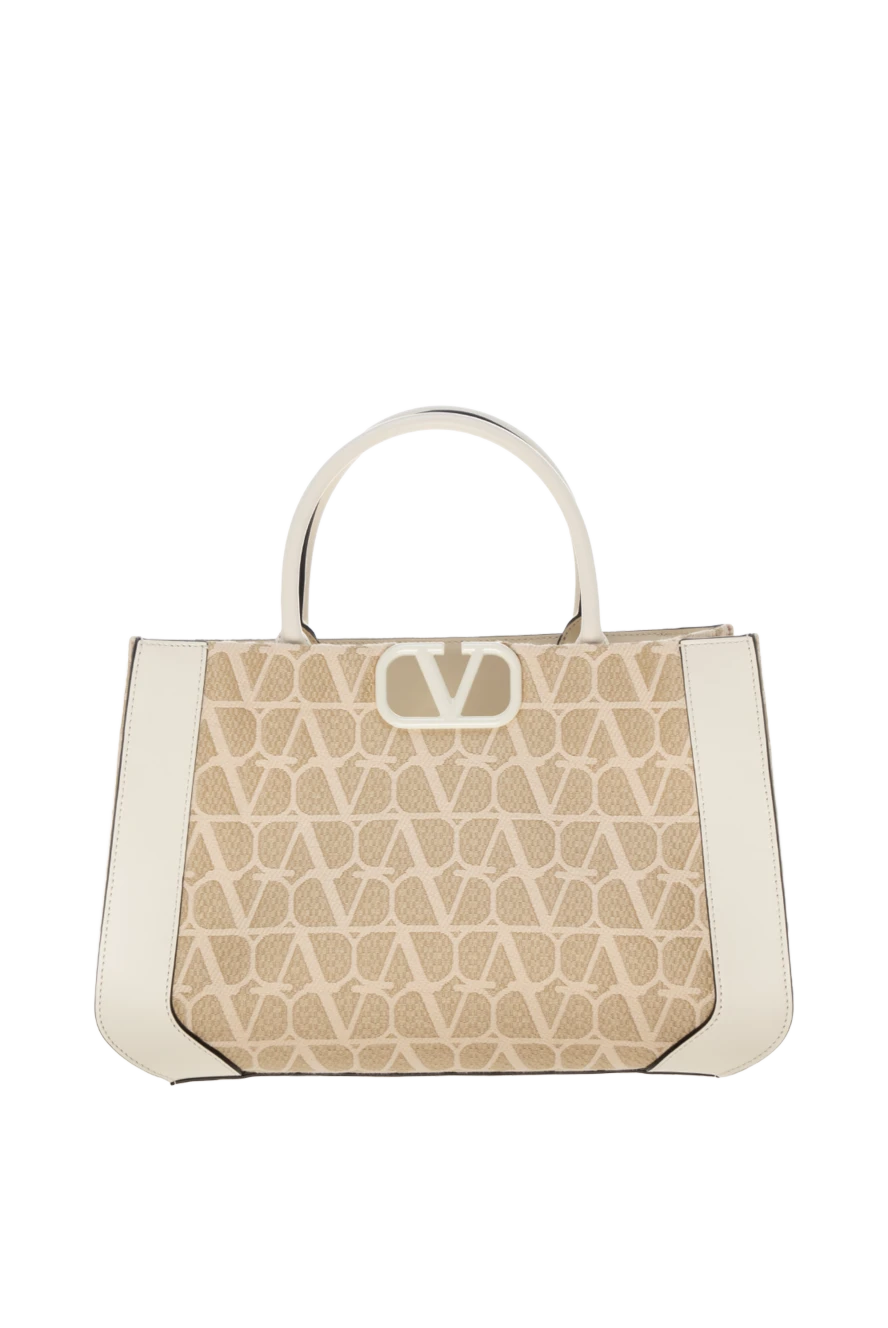 Valentino woman women's bag beige купить с ценами и фото 178103 - photo 1