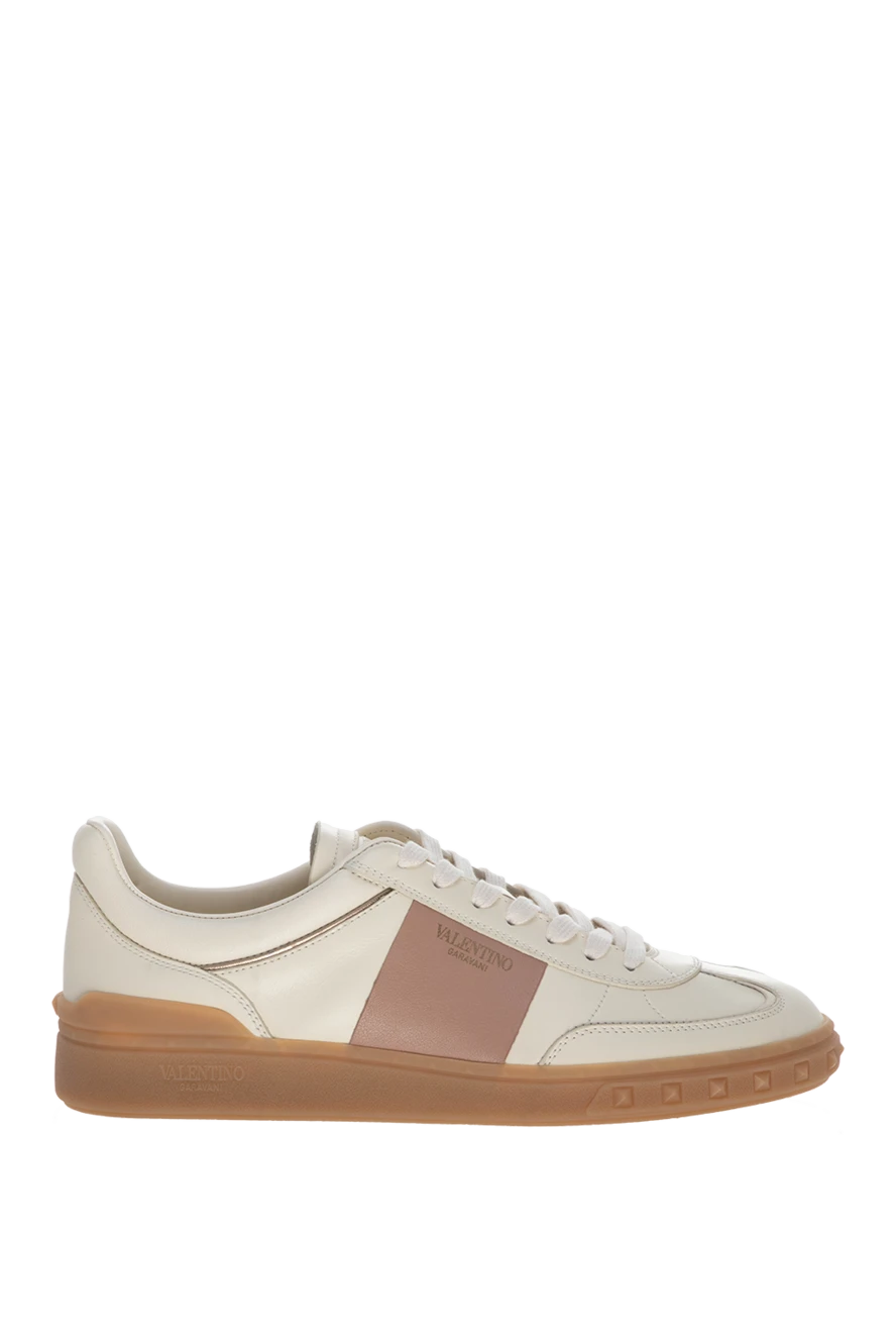 Valentino woman sneakers made of genuine leather white for women купить с ценами и фото 178107 - photo 1