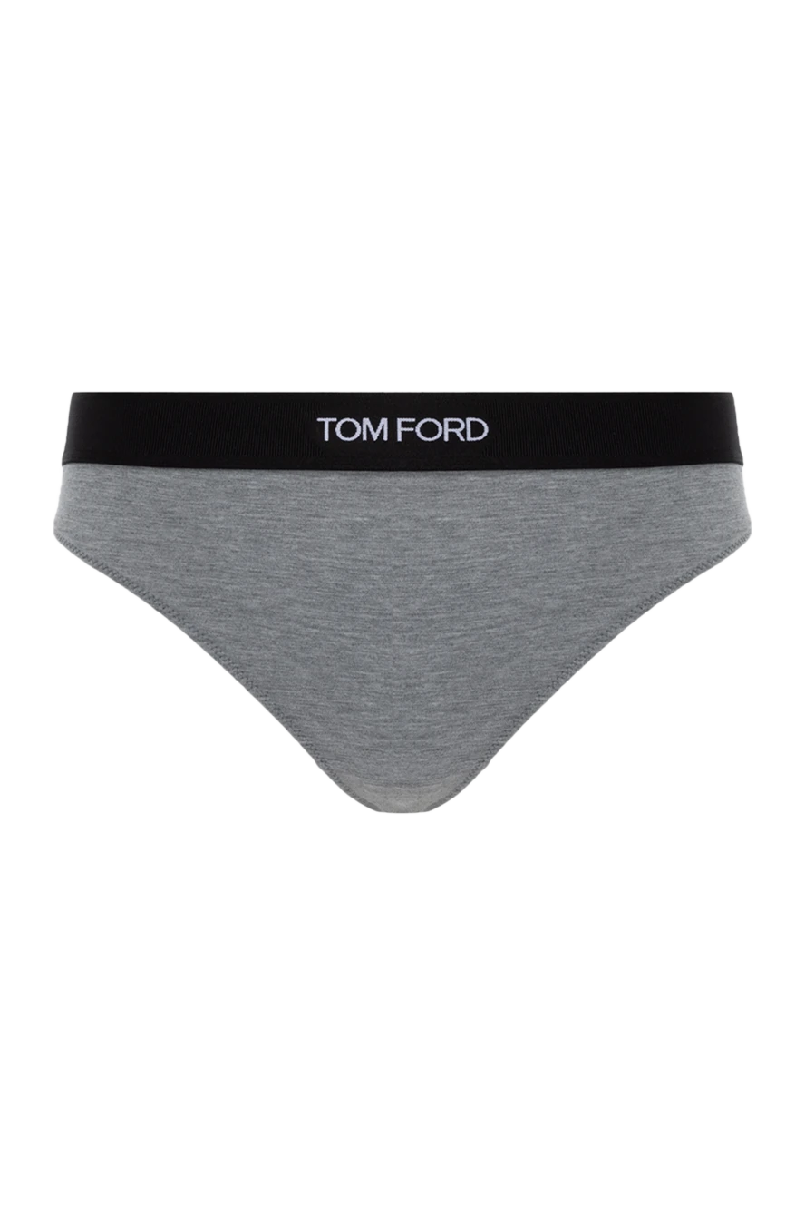 Tom Ford woman briefs made of modal and elastane for women, gray купить с ценами и фото 178119 - photo 1