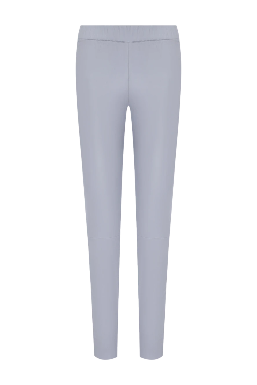 Max&Moi woman leggings made of genuine leather for women, gray купить с ценами и фото 178148 - photo 1