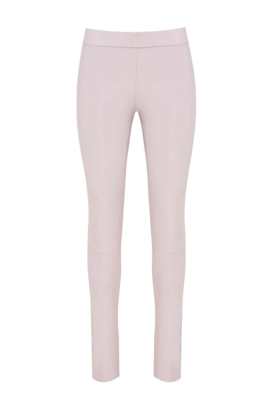 Max&Moi woman leggings made of genuine leather for women, pink купить с ценами и фото 178156 - photo 1