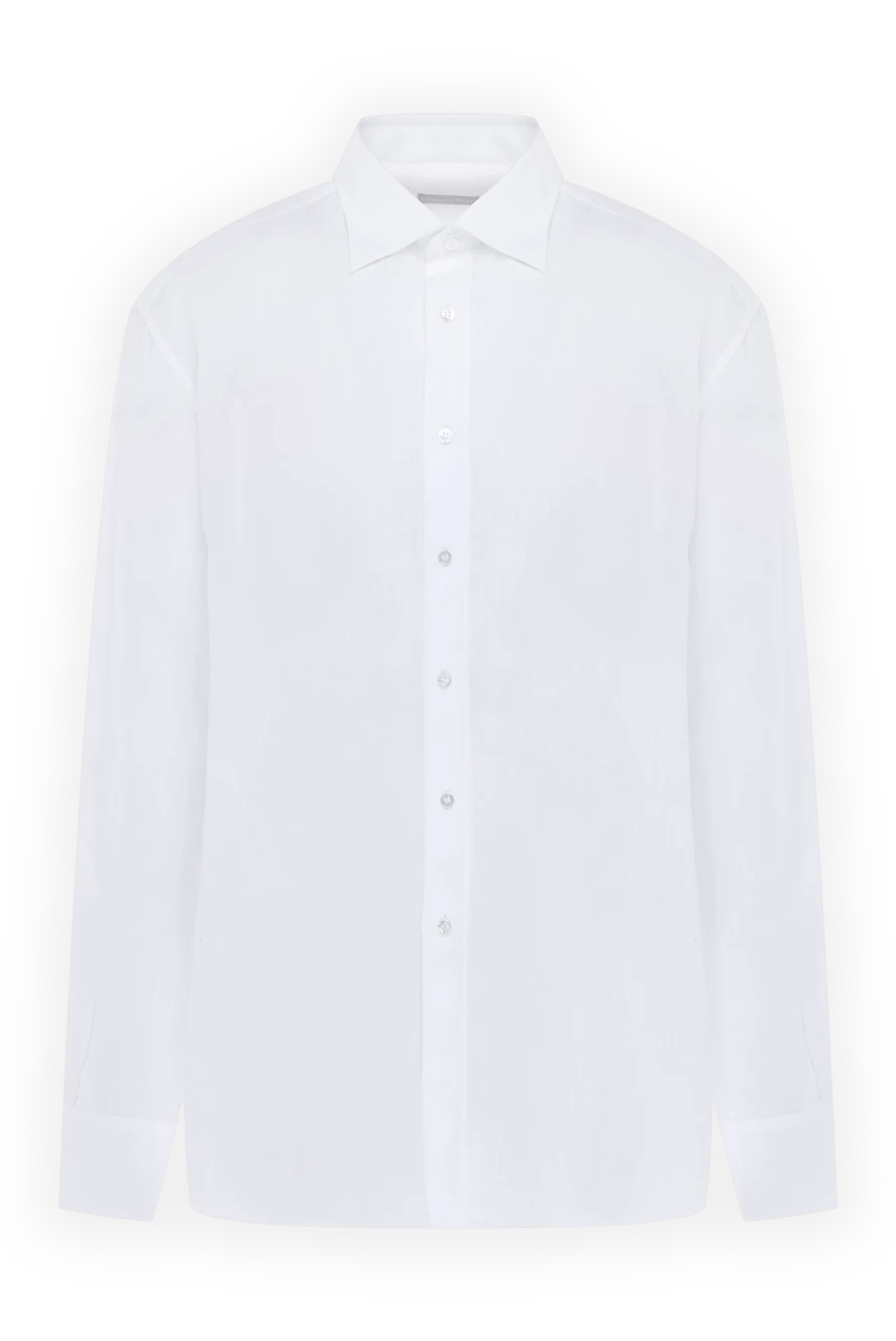 Stefano Ricci ерлерге арналған ақ зығыр көйлек 178188 - фото 1